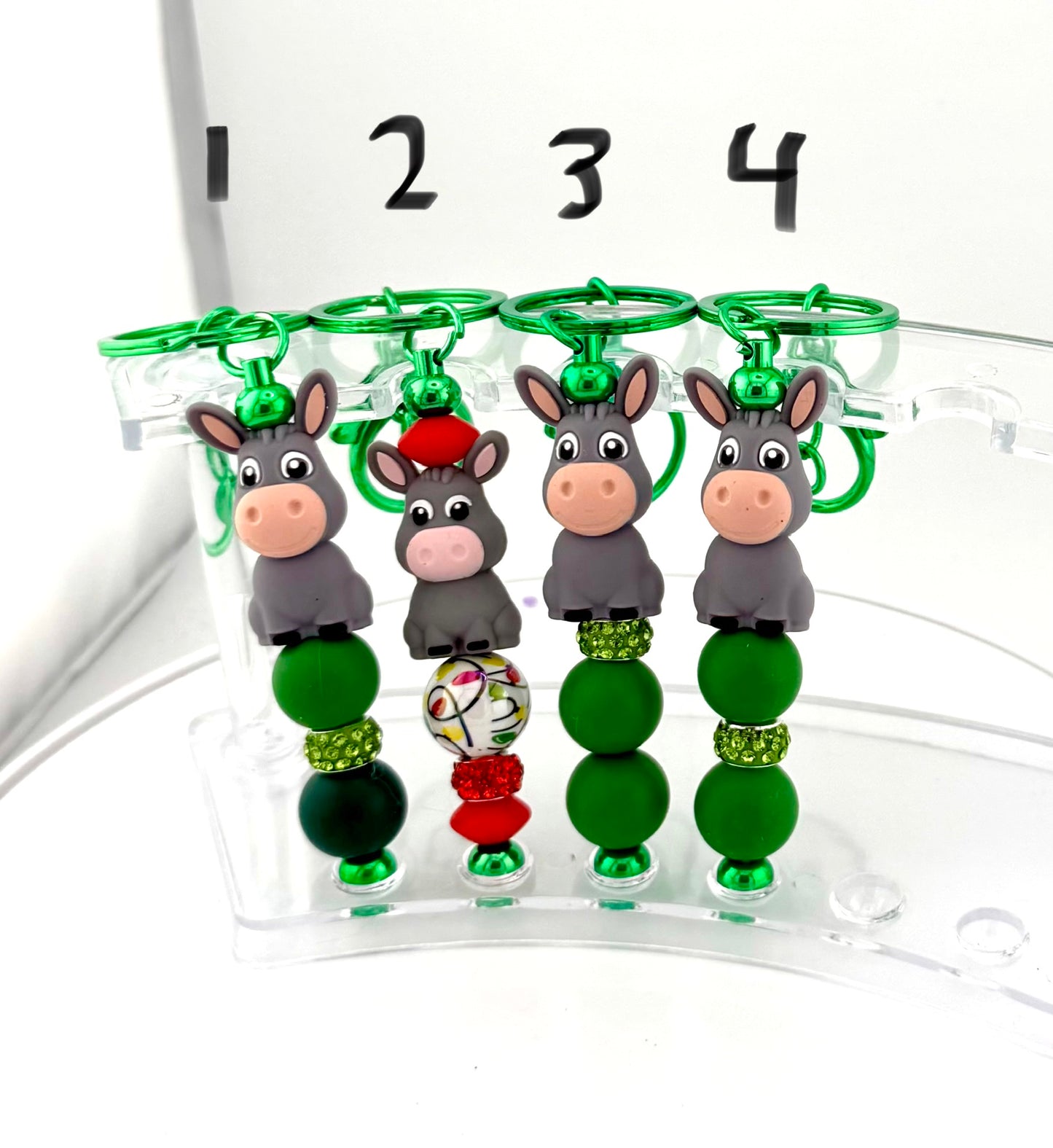 Sweet Donkey Keychains