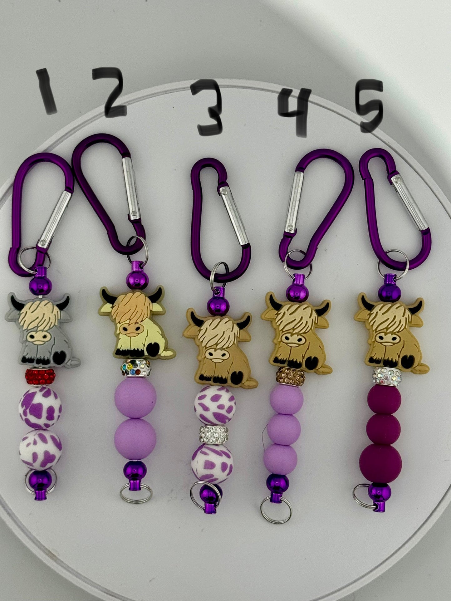 Purple Cows & Carabiners