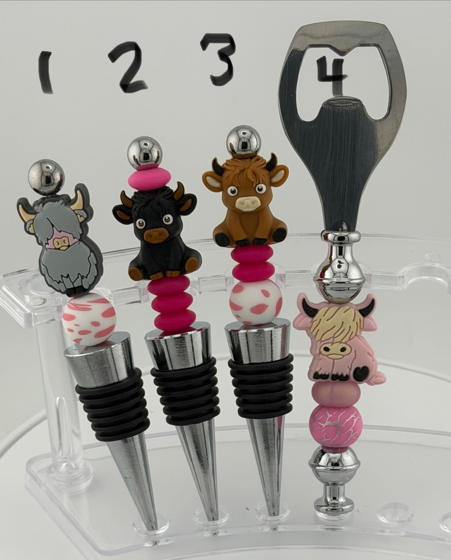 MOO-valous Bottle toppers and Openers!