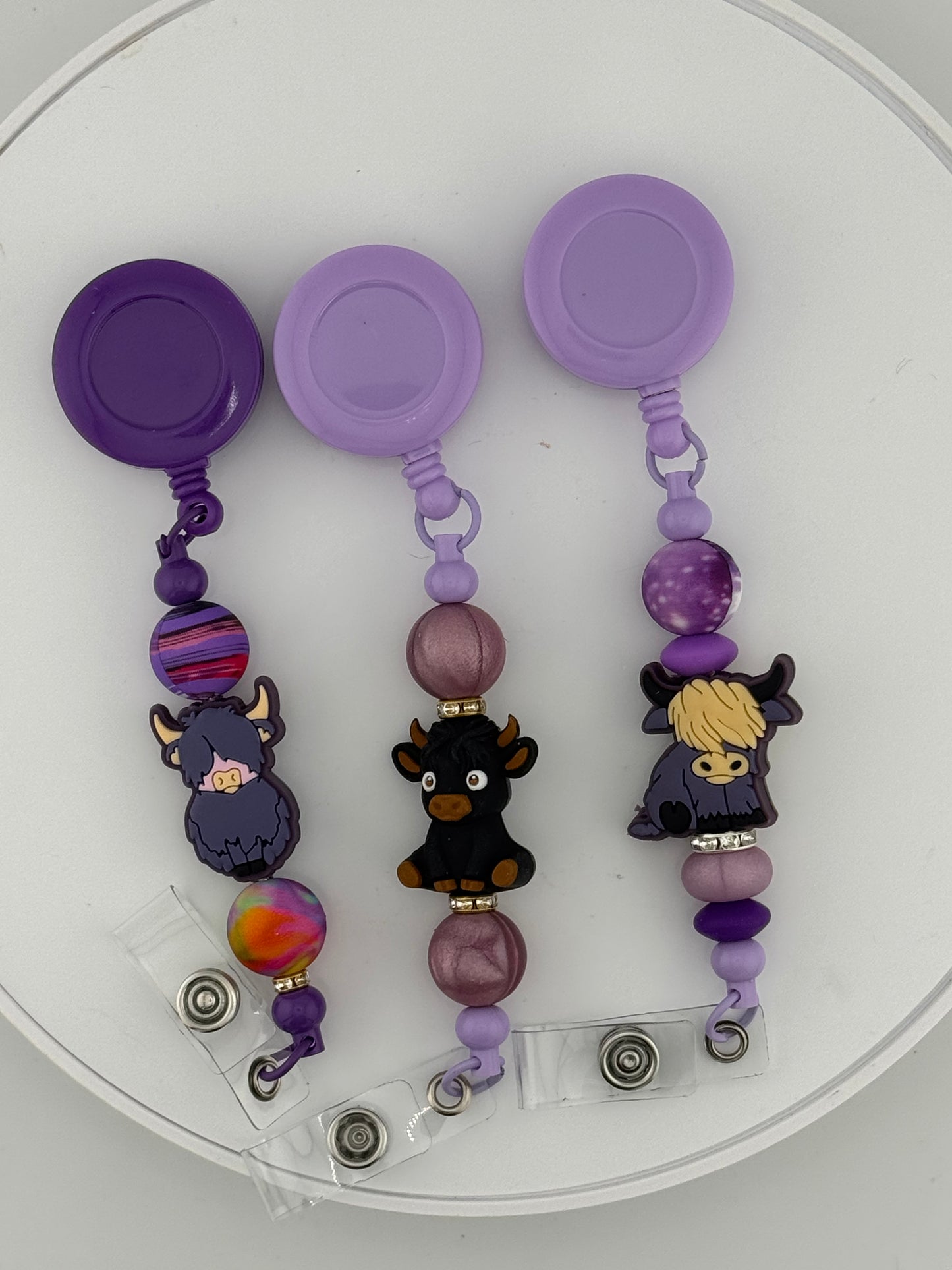 Shades of Purple Badge Reels