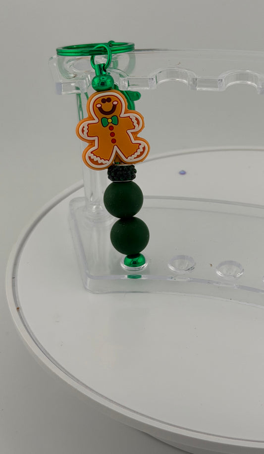 Gingerbread Man Keychain