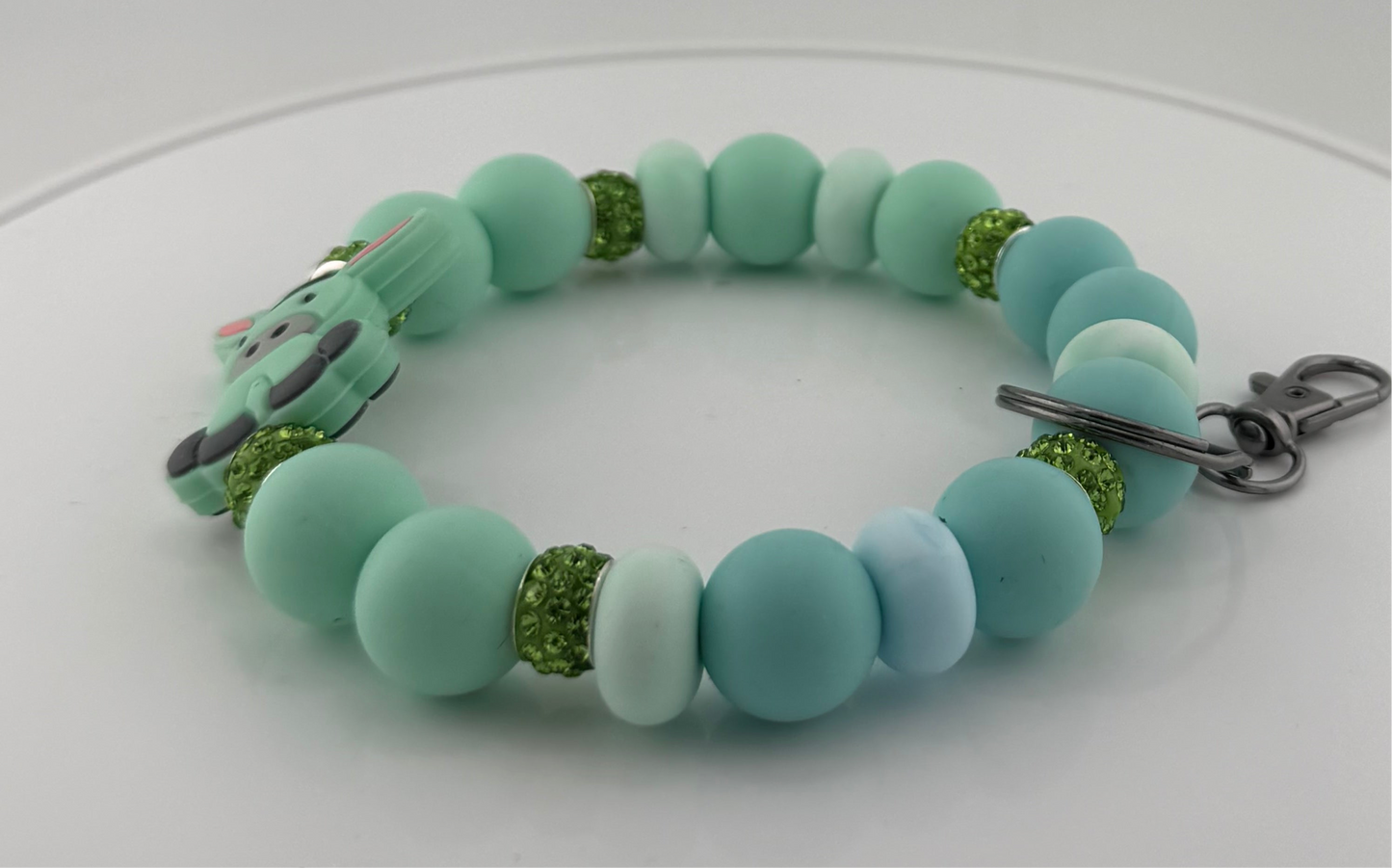 Green Donkey Wristlet