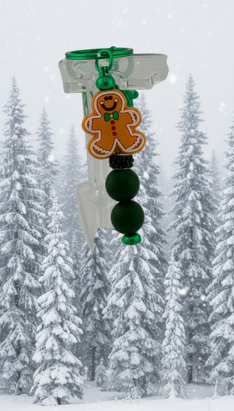 Gingerbread Man Keychain