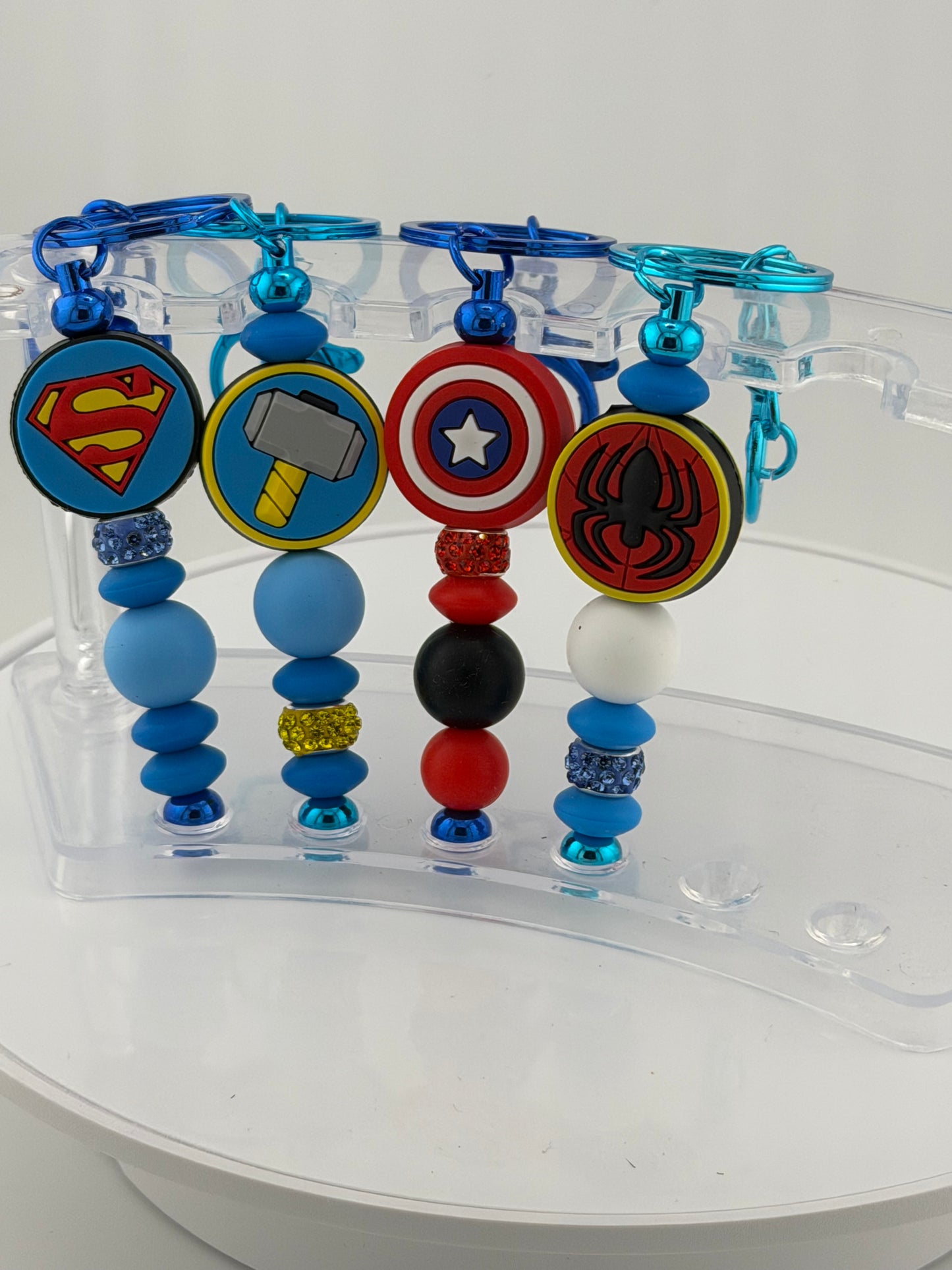 Super Hero Keychains