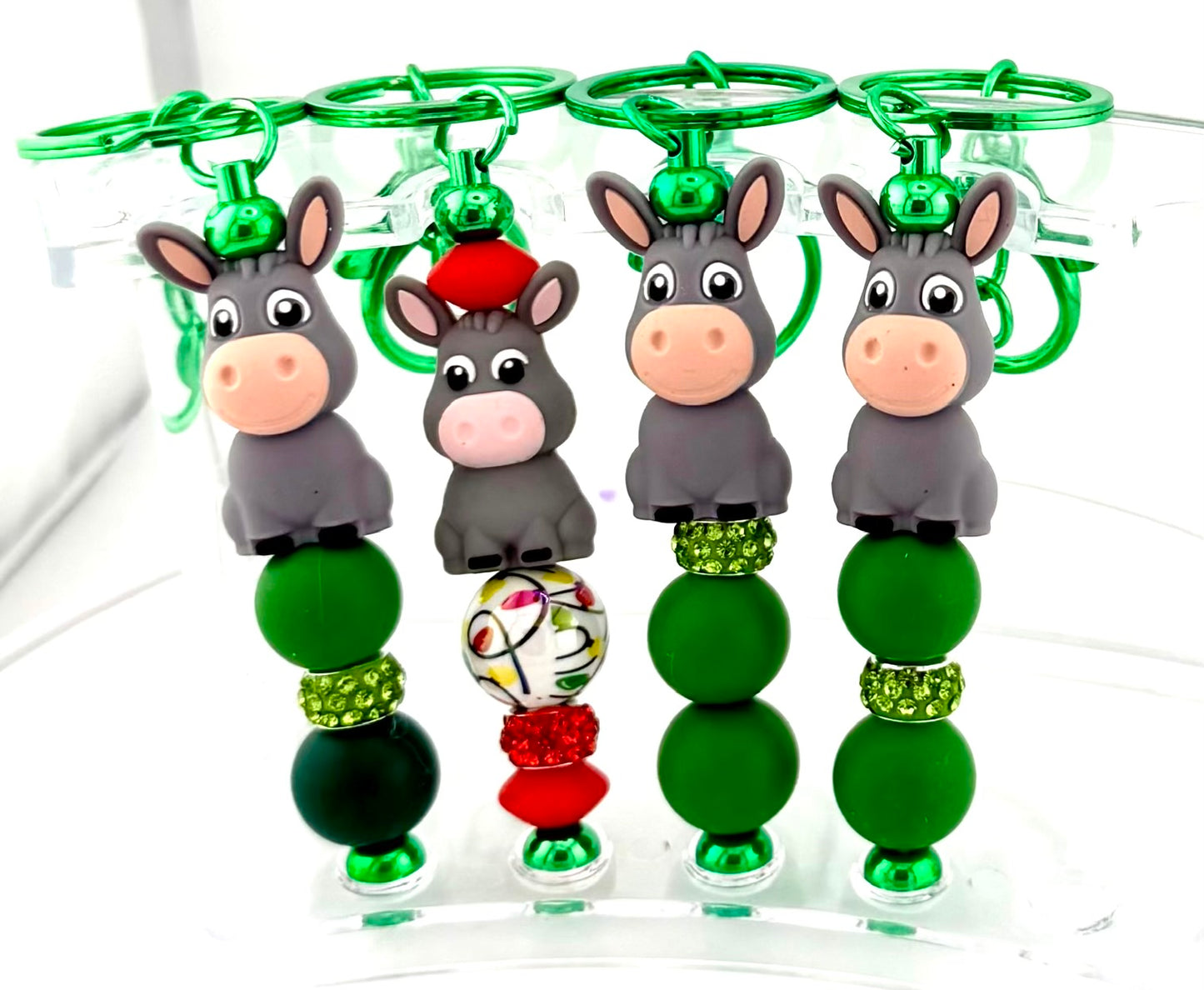 Sweet Donkey Keychains