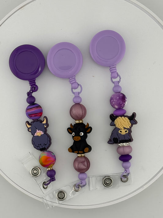 Shades of Purple Badge Reels