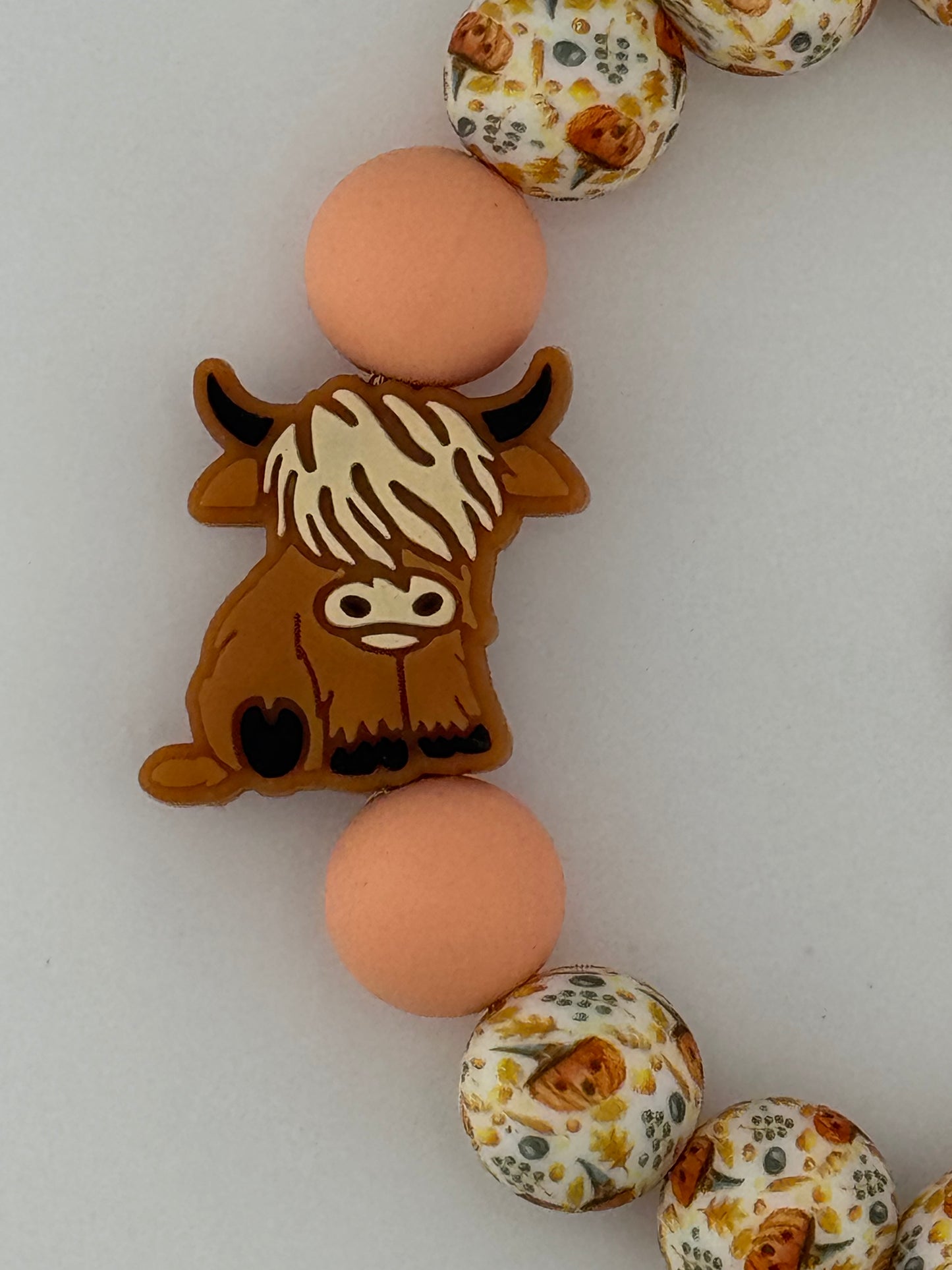 Lovely Fall Cow Wristlet MUST SEE