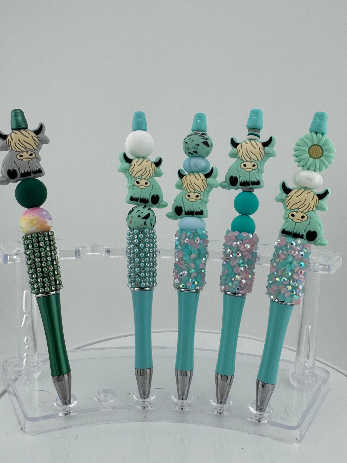 Shades of Green and that Cool Highland Coo