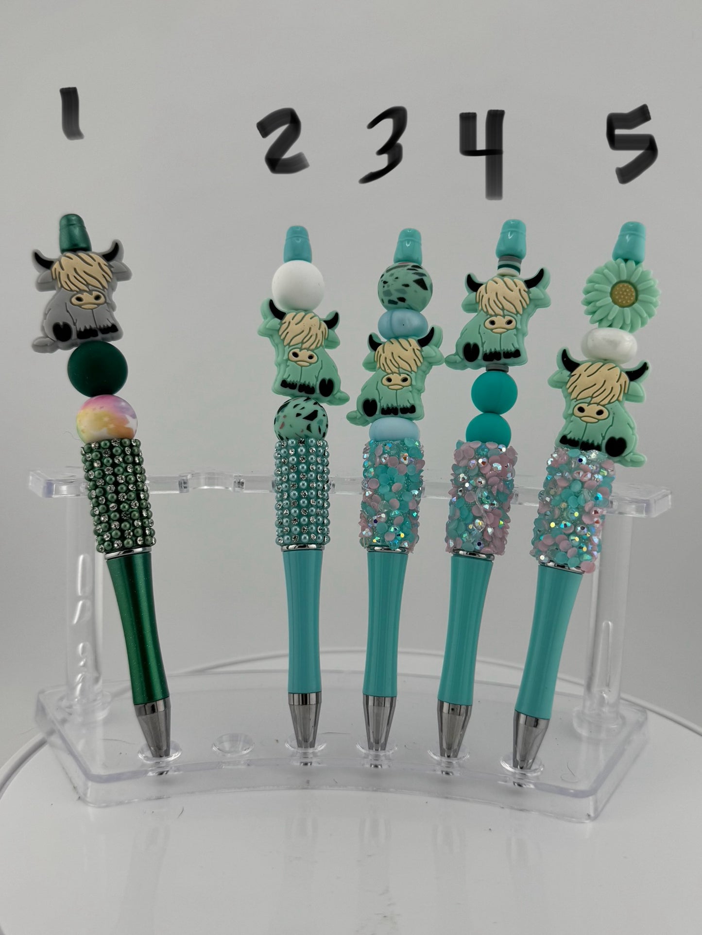 Shades of Green and that Cool Highland Coo