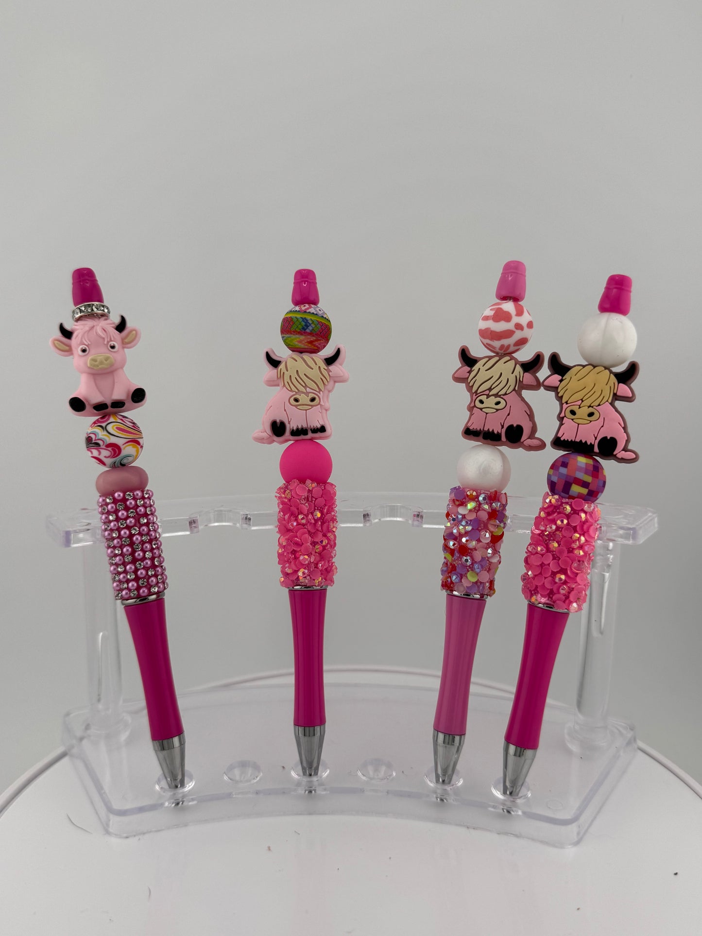 Bedazzled Pink Cows!