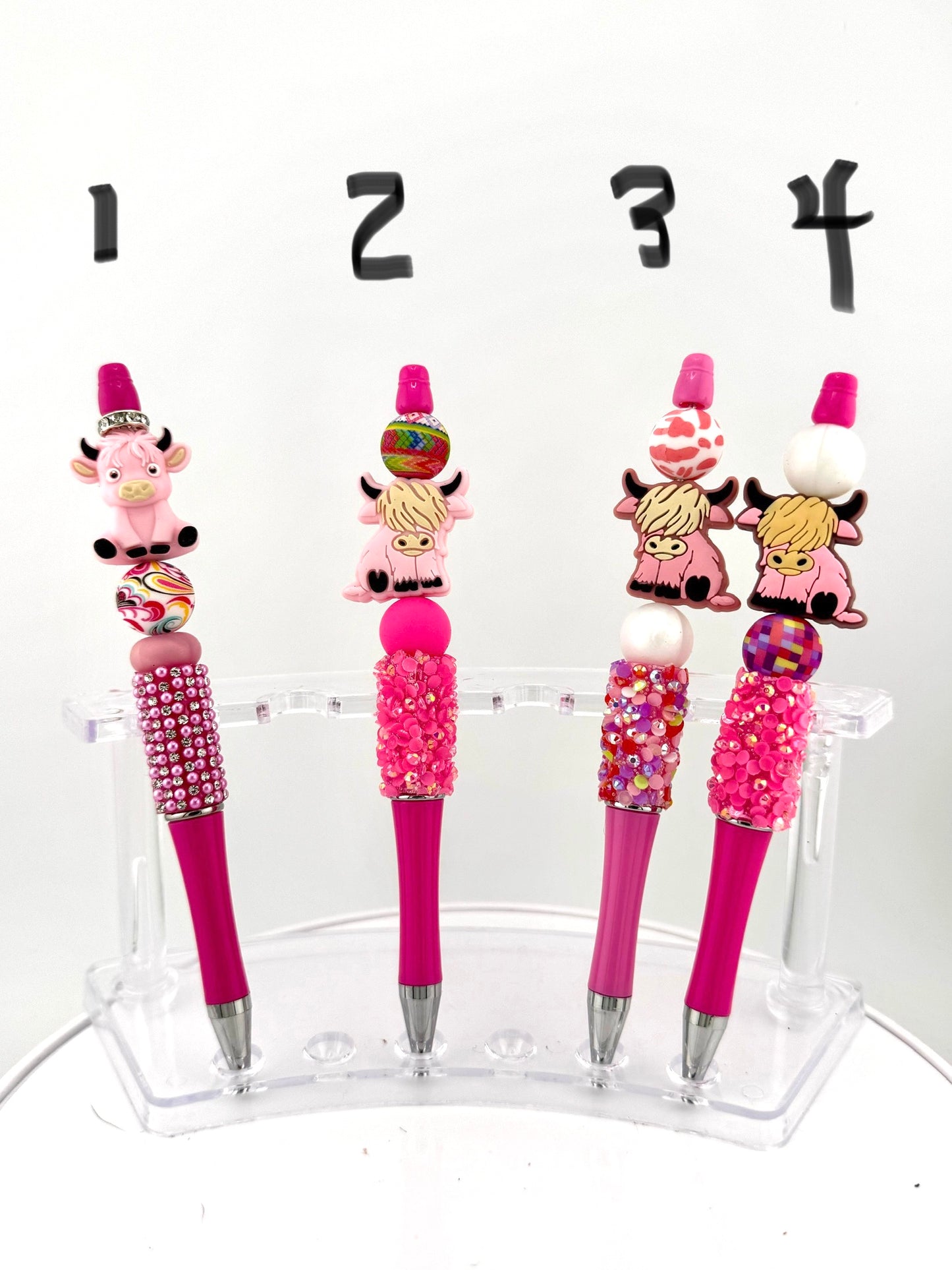 Bedazzled Pink Cows!